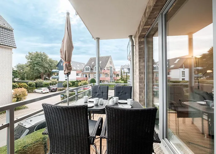 公寓 Domizil Am Meer, App 